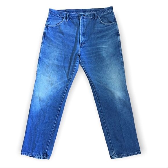 Rustler High Rise Blue Jeans 40 x 32 - Picture 2 of 6